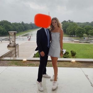 Adorable French Connection Ruffle Mini Dress!